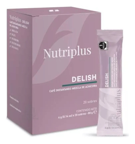 Farmasi Nutriplus Delish Café Y Achicoria Caja De 20 Sobres