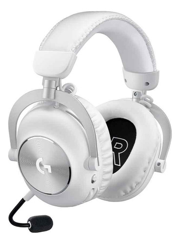 Headset Gamer Logitech G Pro X 2 Lightspeed Sem Fio Branco Branco