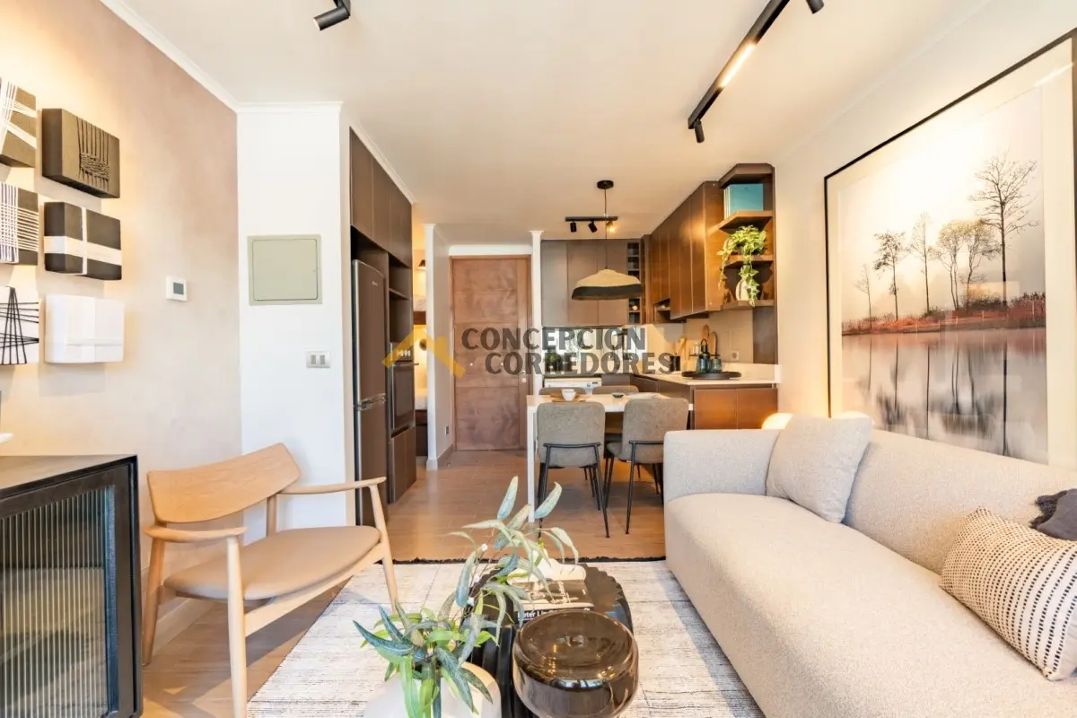 Venta Departamento 1d1b Pucon Sector Orilla Del Lago