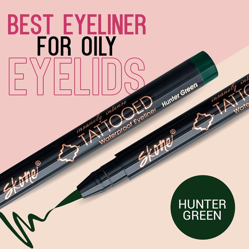 Skone Cosmetics Insanely Intense - Delineador De Ojos Tatuad