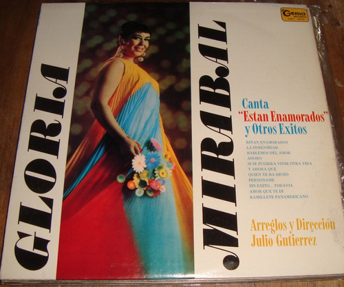 Gloria Mirabal Canta Estan Enamorados Lp Usa / Kktus