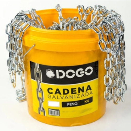 Balde Cadena N°90 Zincada 25 Kg Bulonera Guemes