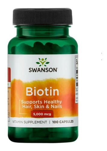 Biotina Premium Cabello Uñas 10,000mcg 60 Caps Eg B18