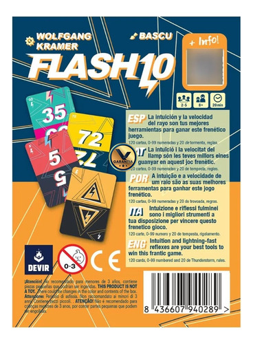 Flash 10 Juego De Mesa En Español