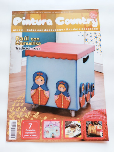 Revista Pintura Country N.4 Sum Foto 2 + Suplemento Comunion