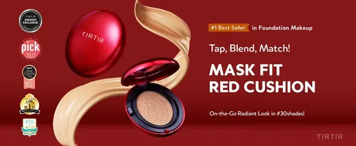 Tirtir] Mask Fit Red Cushion Base 21n Yvory | 18g Original
