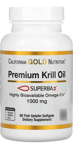 Aceite Krill California Gold Nu - - Unidad A $5395