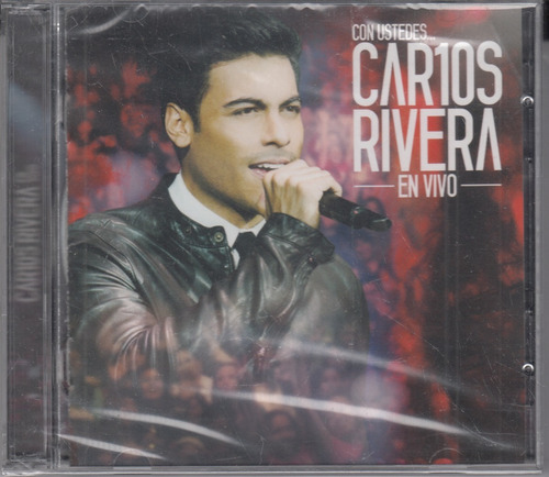 Carlos Rivera Con Ustedes En Vivo Cd+dvd Original Nuevo Qqf.