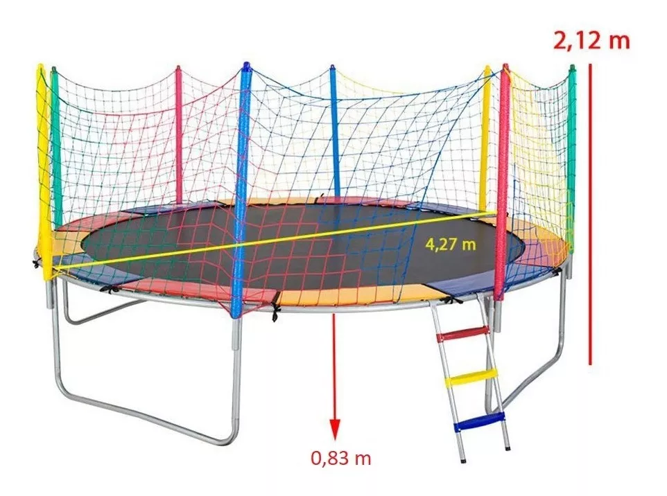 Segunda imagem para pesquisa de lona cama elastica 4 27 72 molas