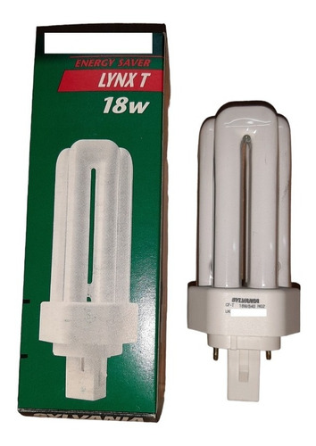 Lámpara P L 18w Neutra Fluorescente Lynx T (pack De 2)