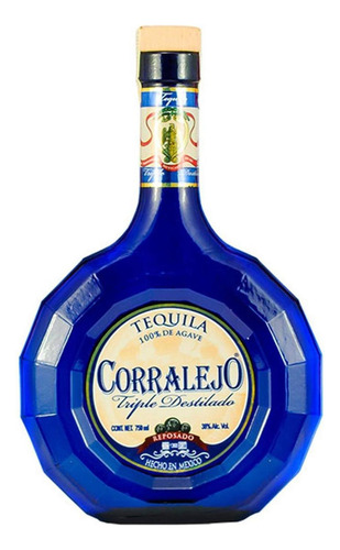 Pack De 12 Tequila Corralejo Triple Destilado 750 Ml