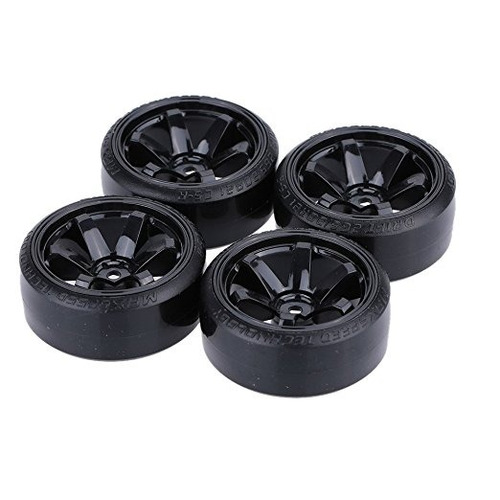 Goolrc 4pcs / Set 1/10 Neumáticos De Coches Drift Duro De Ne