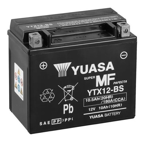 Bateria Yuasa Ytx12 Bs Original Suzuki Dr 650 V Strom 650