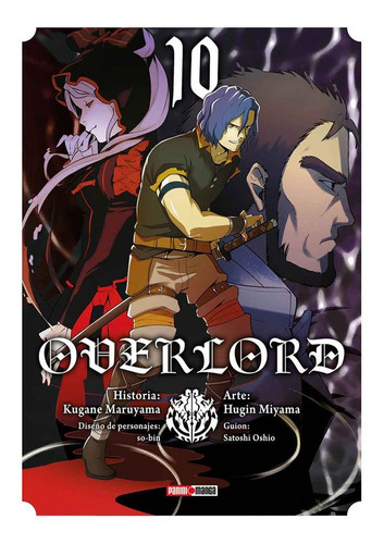 Overlord, De Kugane Maruyama. Serie Overlord, Vol. 10. Editorial Panini, Tapa Blanda En Español, 2020