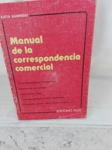 Manual De La Correspondencia Comercial