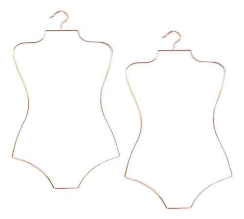 2x Percha Para Traje De Baño Con Forma De Cuerpo, Percha