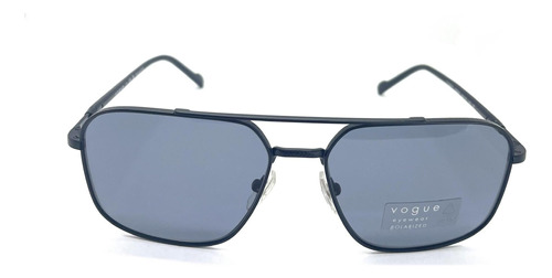 Óculos De Sol Vogue Masculino Preto Polarizado 59mm