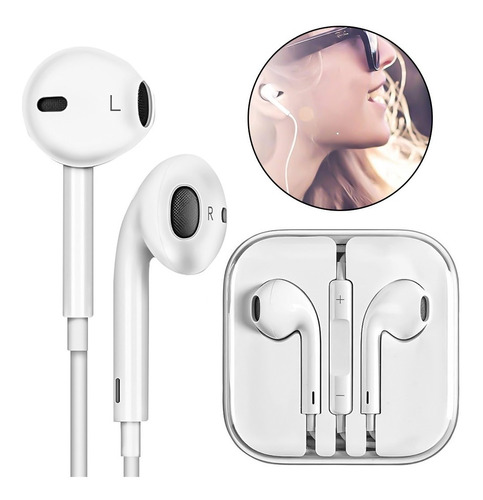 Auriculares Compatibles iPhone 4 iPhone 5 - 6 Earpods - Otec