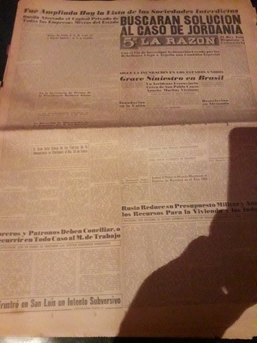 Diario La Razon 26 12 1955 Temporal Lotería San Luis Loren 