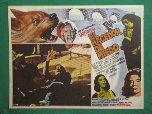 Katy Jurado El Hacedor De Miedo Terror Orig Cartel De Cine 2