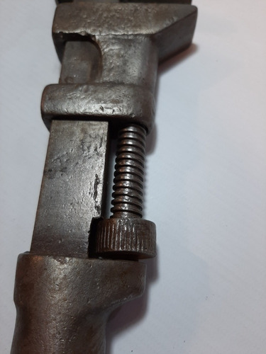 Imagen 4 de 6 de Antigua Llave Francesa Principios De Siglo Funciona Ro 1628