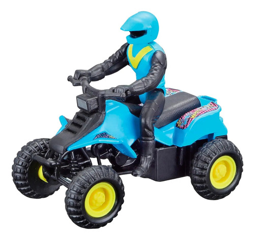 Cuatriciclos Maisto Fresh Metal Atv´s Color Azul +3 