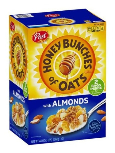 Cereal Con Almendras 1.36 Kg Honey Bu - Kg A $58990