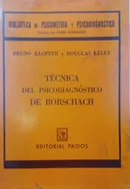 Comprar B Koppler, D Kelly Técnica Del Psicodiagnóstico De Rorschach