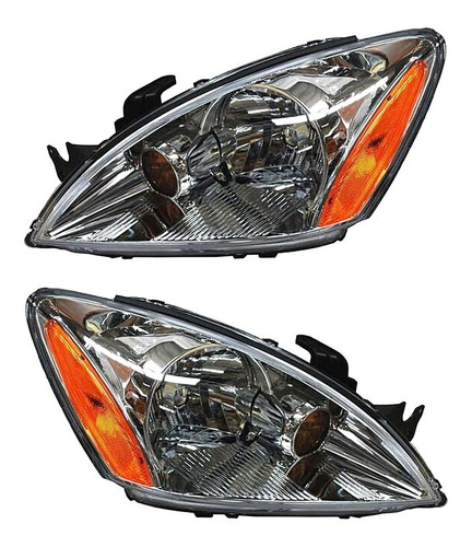Par De Faros Mitsubishi Lancer 04 A 07