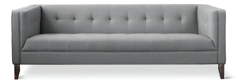 Sofa Tapizado En Tela California By Promobel Color Gris Diseño De La Tela Poliéster
