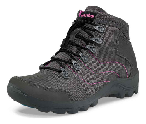 Botas Outdoor Tomoe Gris-fuc Para Mujer Croydon