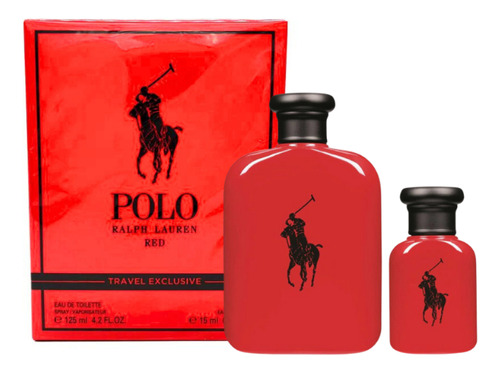 Polo Red Estu Edt 125ml+mini Edt Silk Perfumes Ofertas