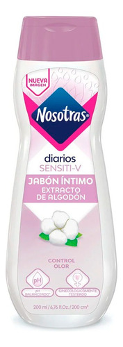Jabon Intimo Sensiti-v 200ml Nosotras