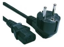 Comprar 2 Cables De Poder O Alimentacion Schuko 1,2m C\u002Fu