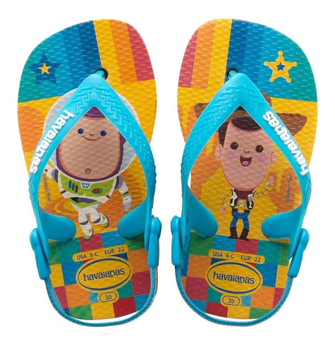 Zonazero Havaianas Ojotas Baby Pixar Originales