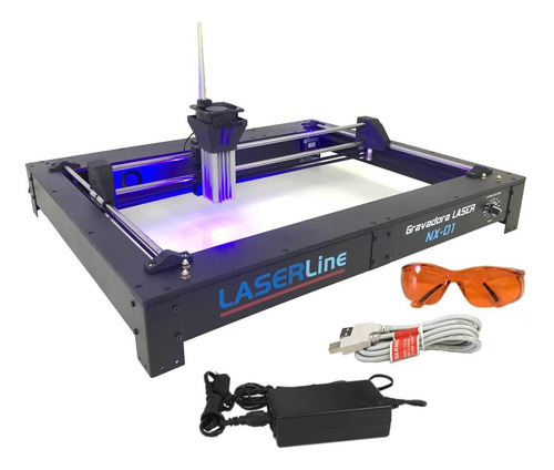 Gravadora Corte Laser Nx01 A4 4w Laserline 12x Sem Juros