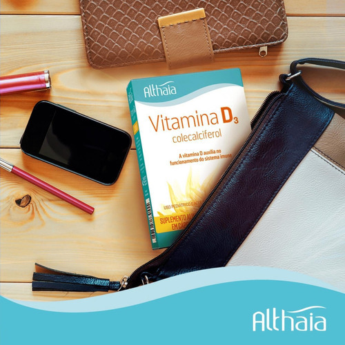 Kit de 6 cápsulas de vitamina D3, 7000 UI, 30 cápsulas Althaia Colecalciferol