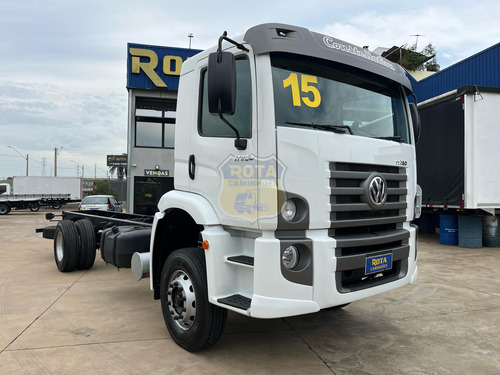 Vw Constellation 17.280 4x2 Ano 2015 Caminhão Toco Km Baixo
