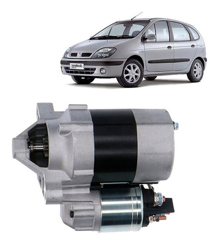 Motor De Partida Para Renault Scenic 1.6 K4m 2000/07 16v