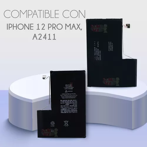 Bateria Pila Compatible Con iPhone 12 Pro Max A2411 3687mah