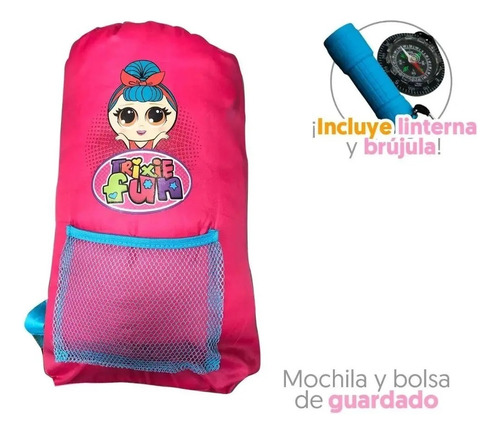 Casa De Campaña Infantil Niñas Mejores Amigas 5 Pzas En Caja (Usado)