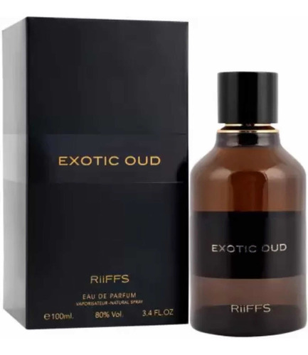 Perfume Riiffs Exotic Oud Edp 100ml Unisex (arabe)-100%origi