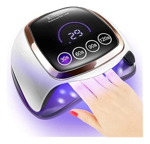 Z Lámpara De Uñas Led Uv De 168w Con Pantalla Táctil Lcd