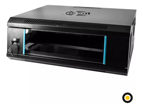 Rack Mural 4u Llave Servidor Redes Switch Dvr Nvr Cctv