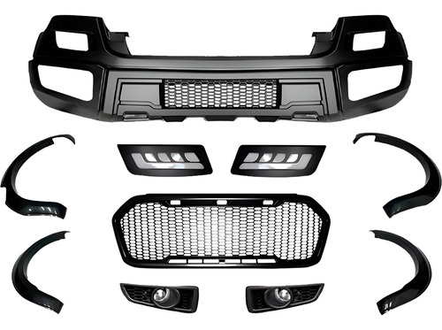 Kit Transformação Frente Carro Ranger Raptor 2017 18 19 202