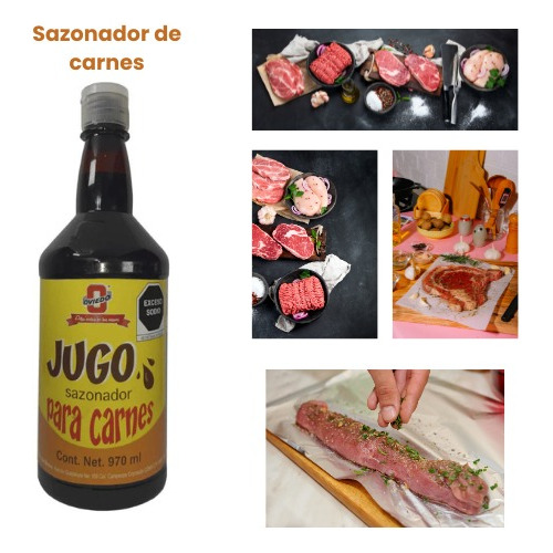 Sazonador De Carne 970 Ml - Oviedo 