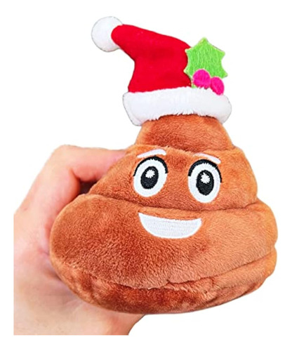 Juguete De Emoji De Caca De Papá Noel Pedo  7