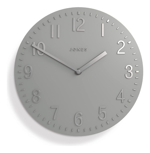 Jones Clocks® Chilli - Reloj De Pared Convexo Redondo, Rel.