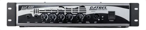 comprar Cabeçote Amplificador De Baixo Datrel Bas-800 Bivolt 800w Cor Preto 110V\u002F220V