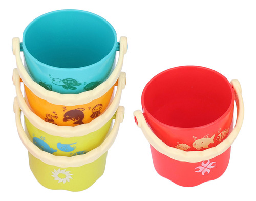 Vaso Apilable De Baño Para Bebés, Juguete De Plástico Para B